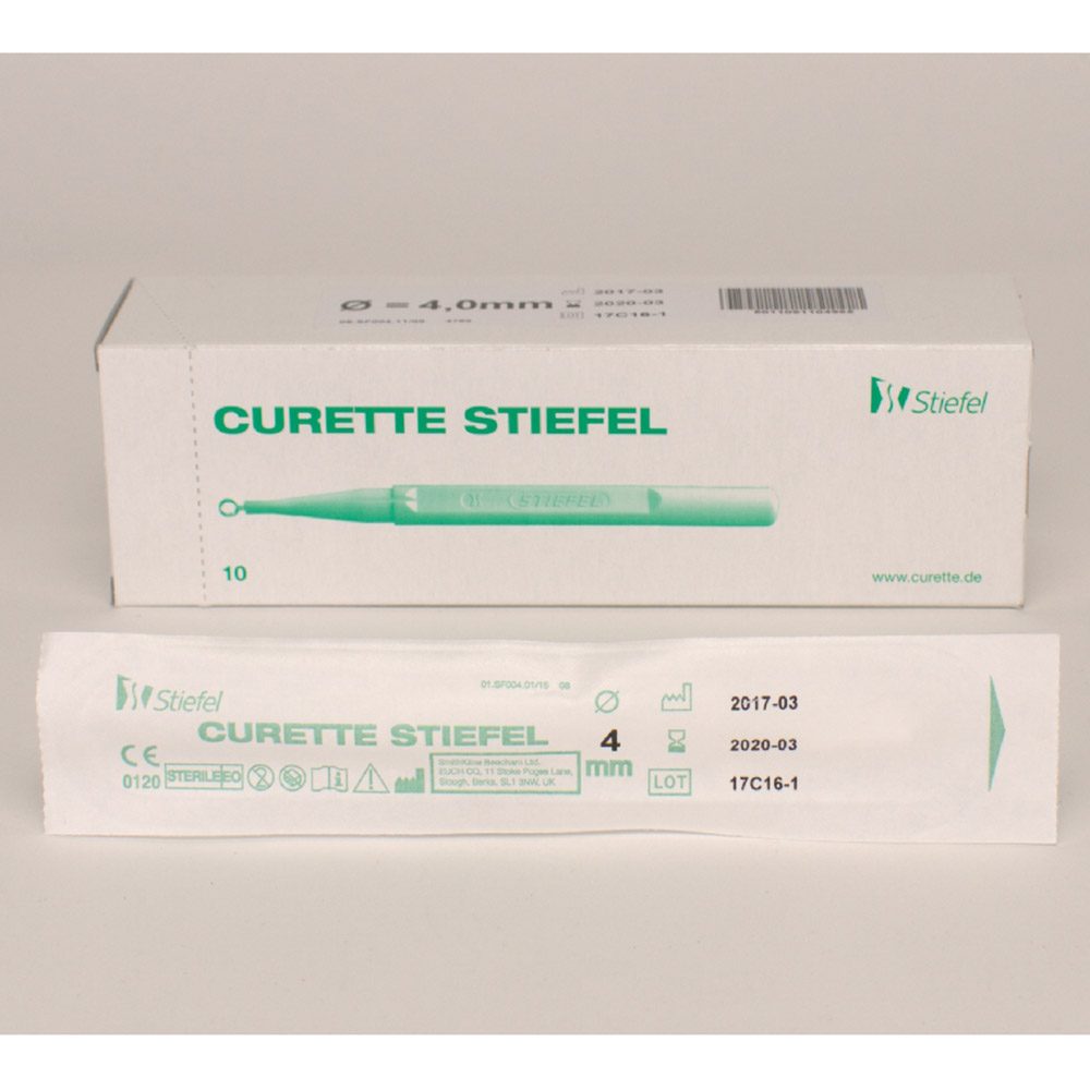 Curette Ringkürette 4mm  10St