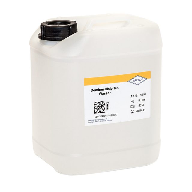 Demineralisiertes Wasser, 5 L