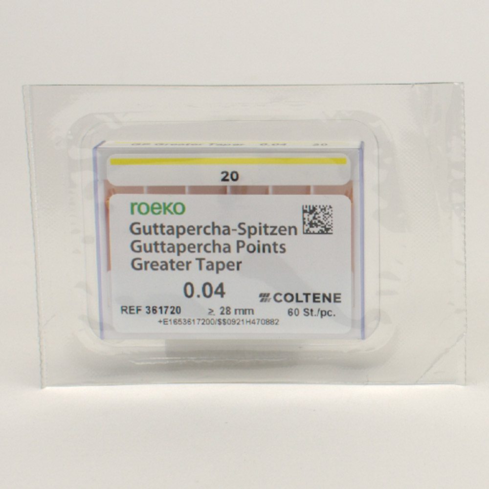 Guttaperchasp. Greater Taper 4/20 Pa