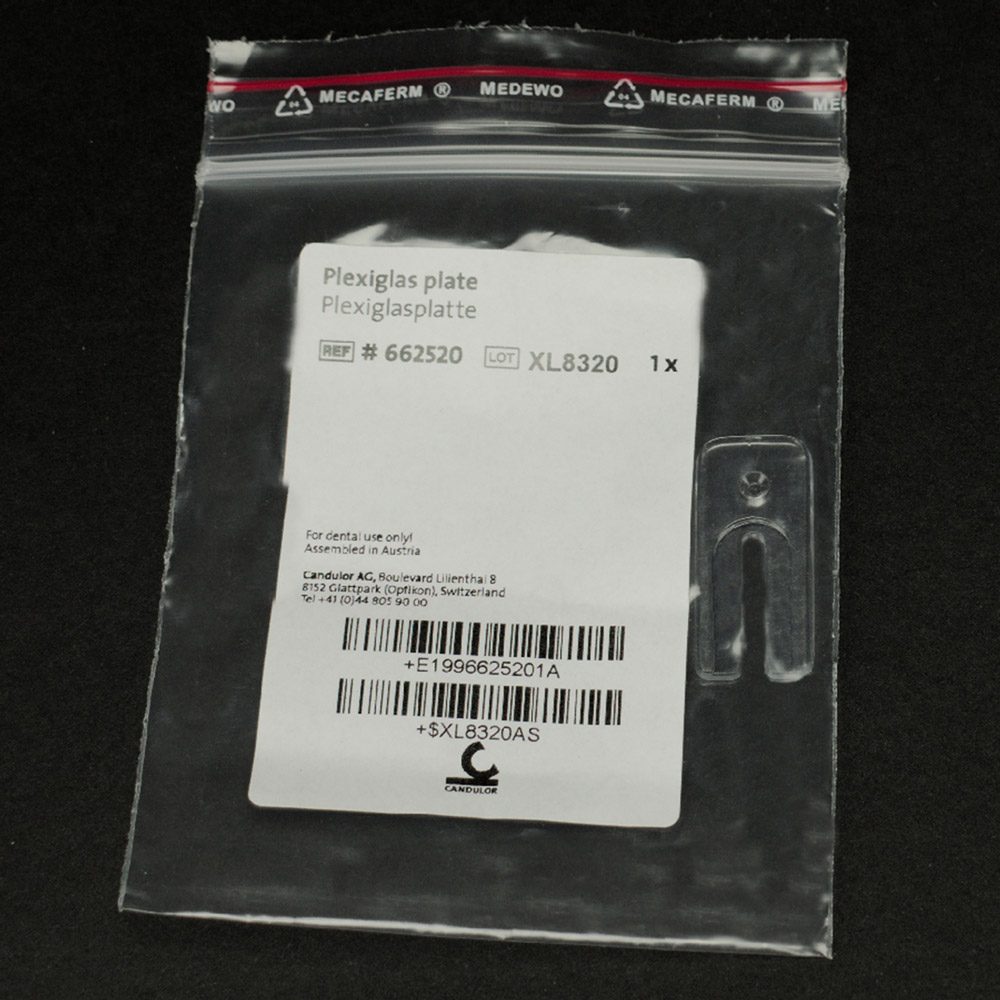Plexiglasplättchen zu Set 10 1St