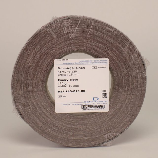 Schmirgelleinen Kö.500 15mm 25M Rl