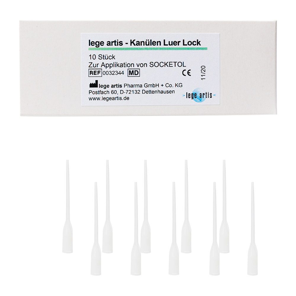 Plastik Kanülen Luer Lock Gr.2, 10 Stück