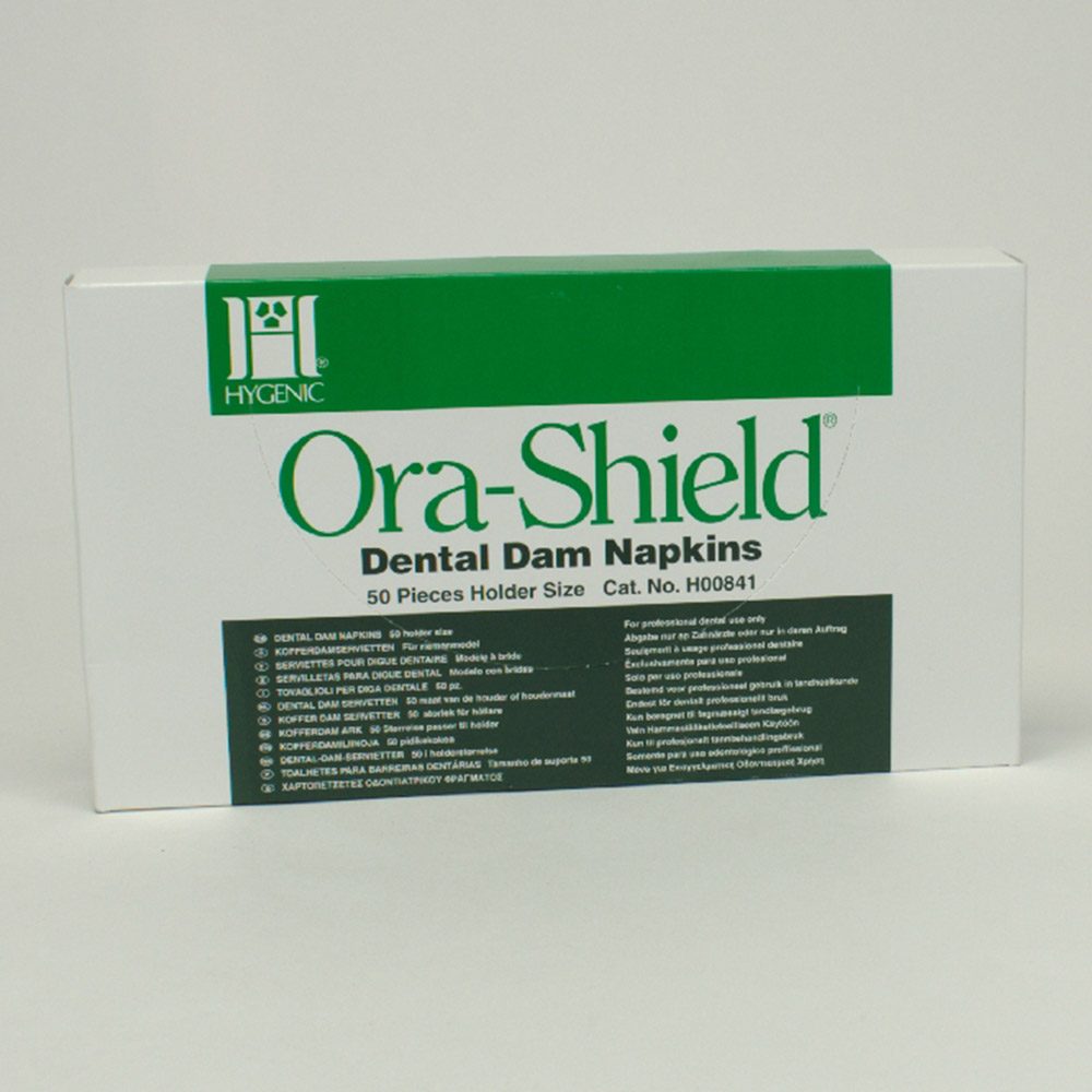 Ora-Shield Kofferdam Serviette groß, 50 Stück
