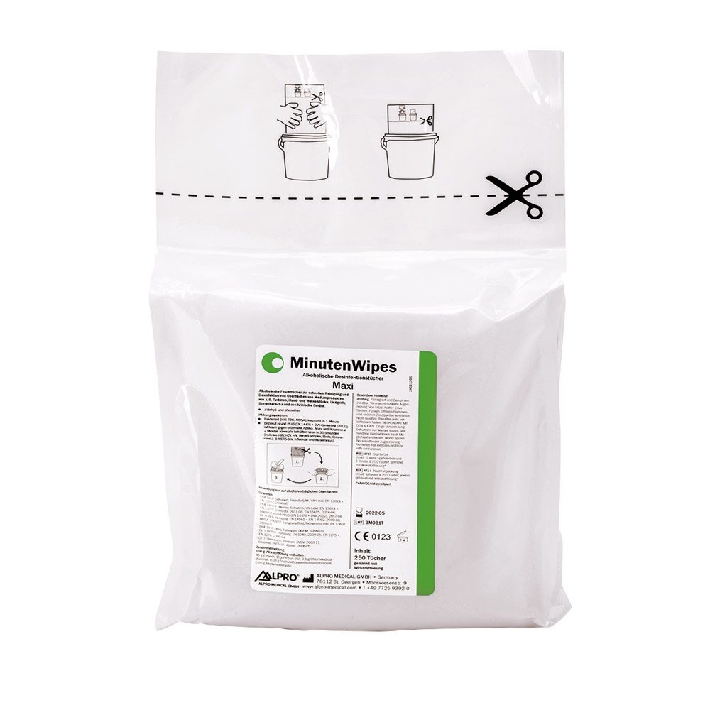 MinutenWipes Maxi, 4 x 250 Tücher