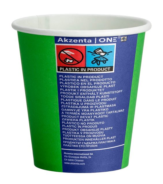 Akzenta ONE Pappbecher freshgrün 20x50St