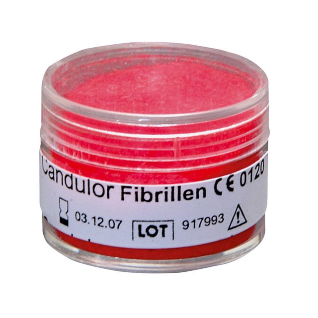 Fibrillen (rote Einlegefäden)  Pa