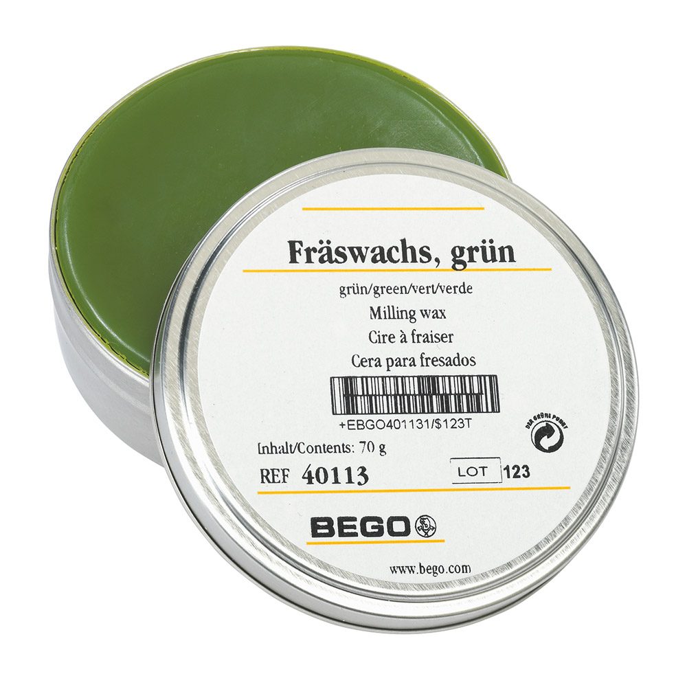 Fräswachs grün, 70 g