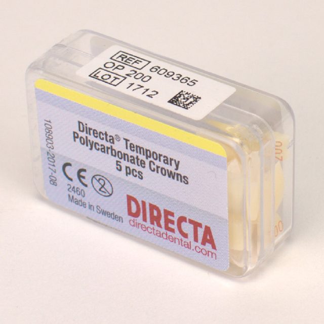 Directa-Kronen transluzent Nr. 200, 5 Stück