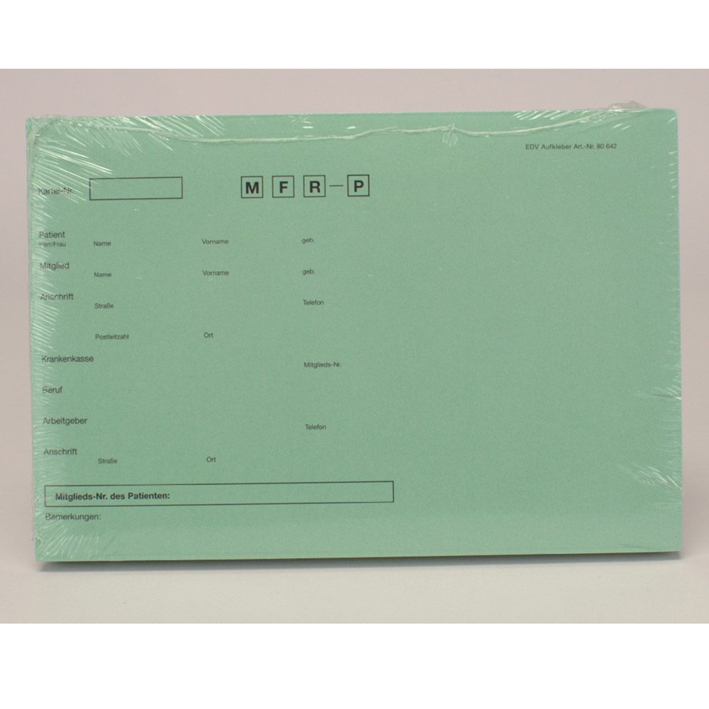 Anschriftaufkleber 560 blau, 100 Stück