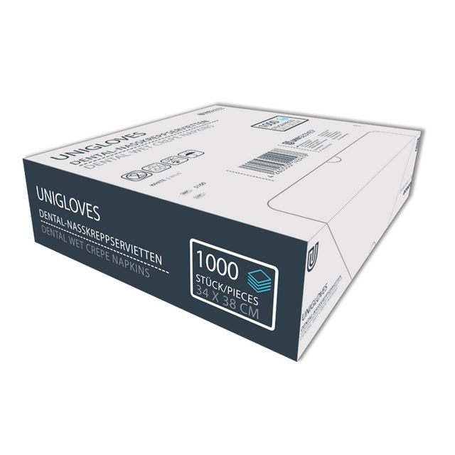 Nasskreppservietten weiss x-stark 1000St