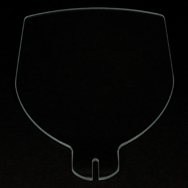 Einscheiben-Sicherheitsglas 230x160mm St
