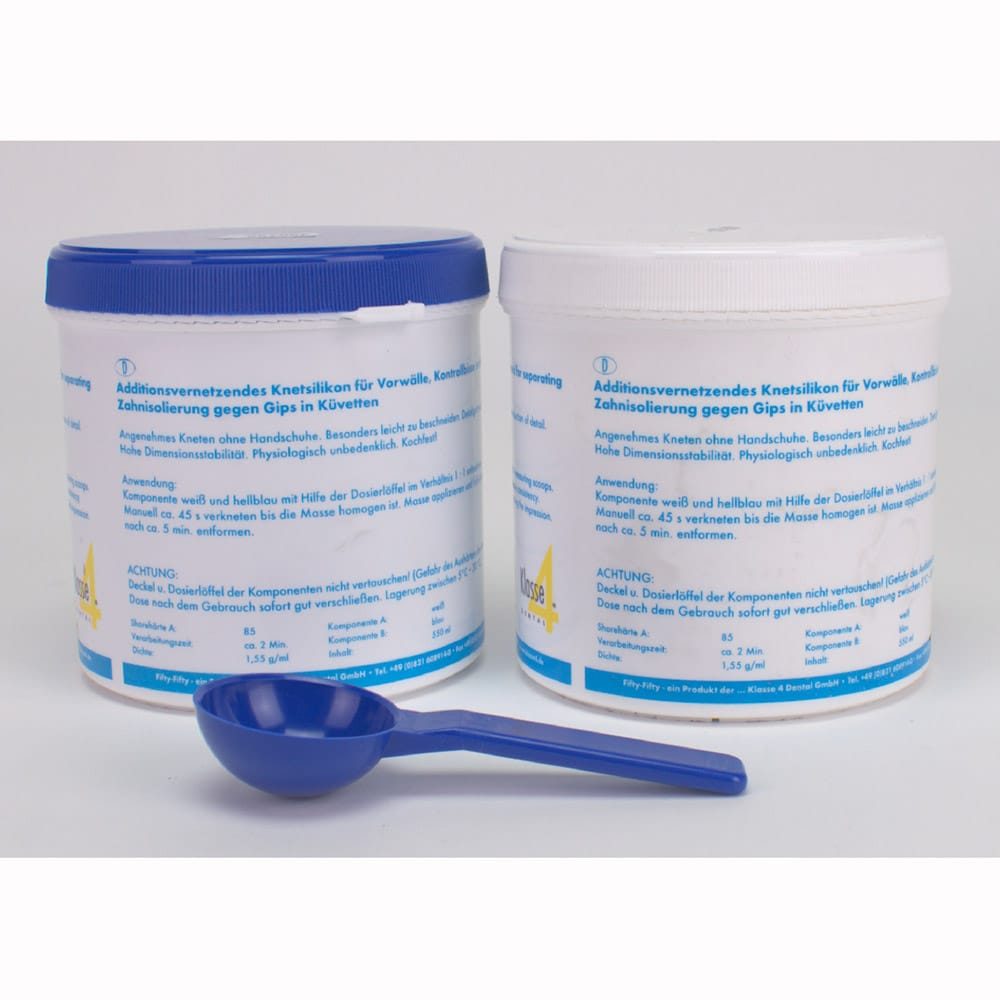 Knetsilikon Fifty-Fifty 2x0,55L  Pa