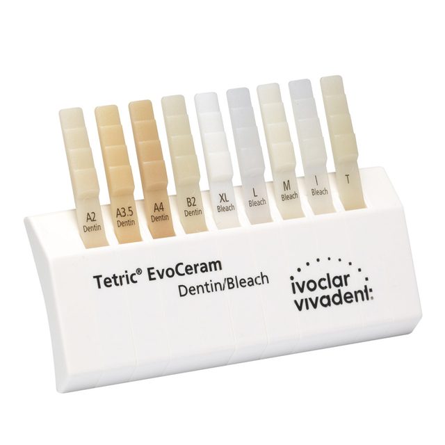 Farbschlüssel Tetric EvoCeram + Bleach, Stück
