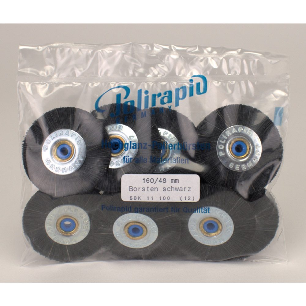 Schmalbürste KK Borste schwarz D48mm Dtz