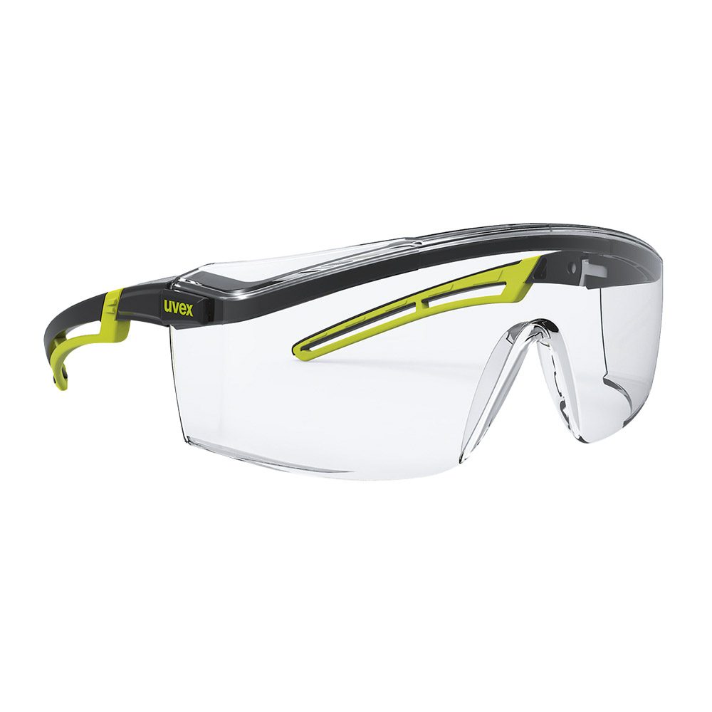 Schutzbrille iSpec SF II lime/klar  St