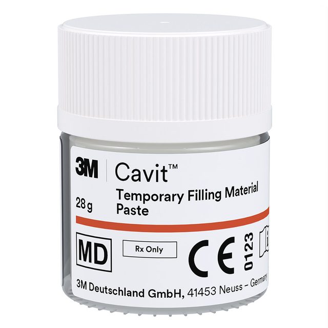 Cavit rot, 28 g Schraubglas