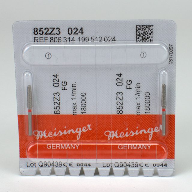 Diamant FG 852Z3 024 rot f.Zirkon 5St
