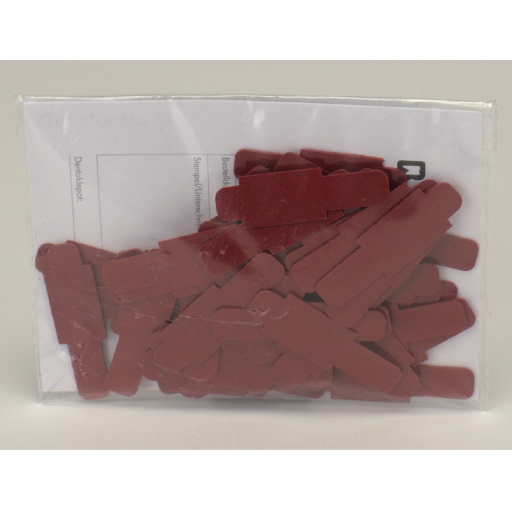 Signalaufstecker rot 100St
