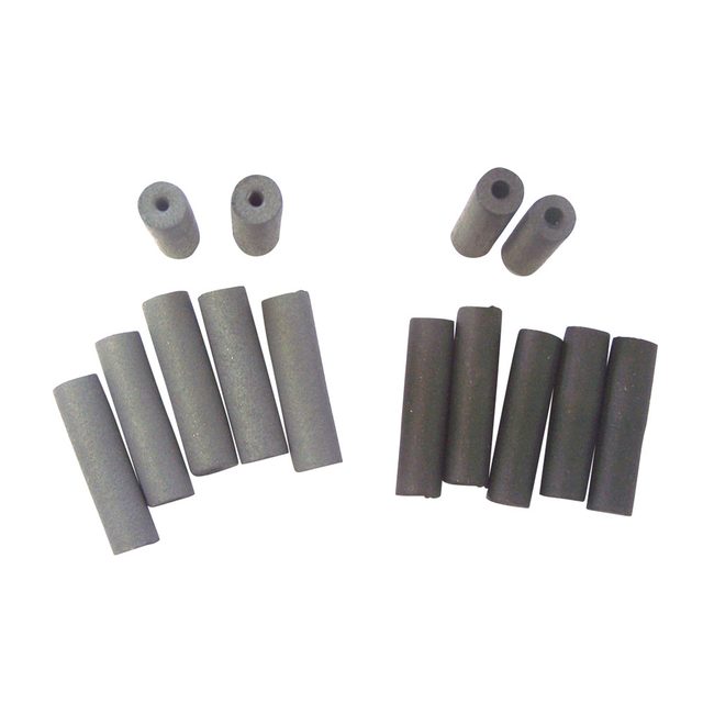 Gummipolierer Zylinder black 24mm 100St