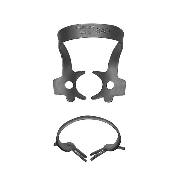 Kofferdam-Klammer 8AD Molar Black Line  , Stück