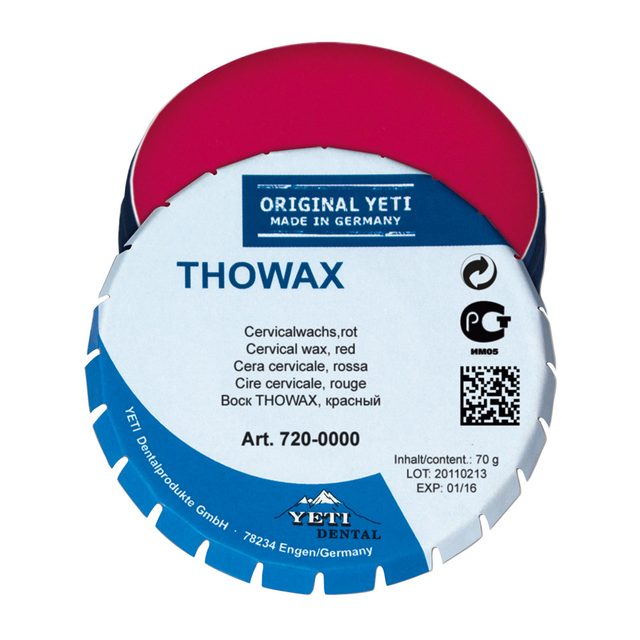 Thowax Cervikalwachs rot, 70 g