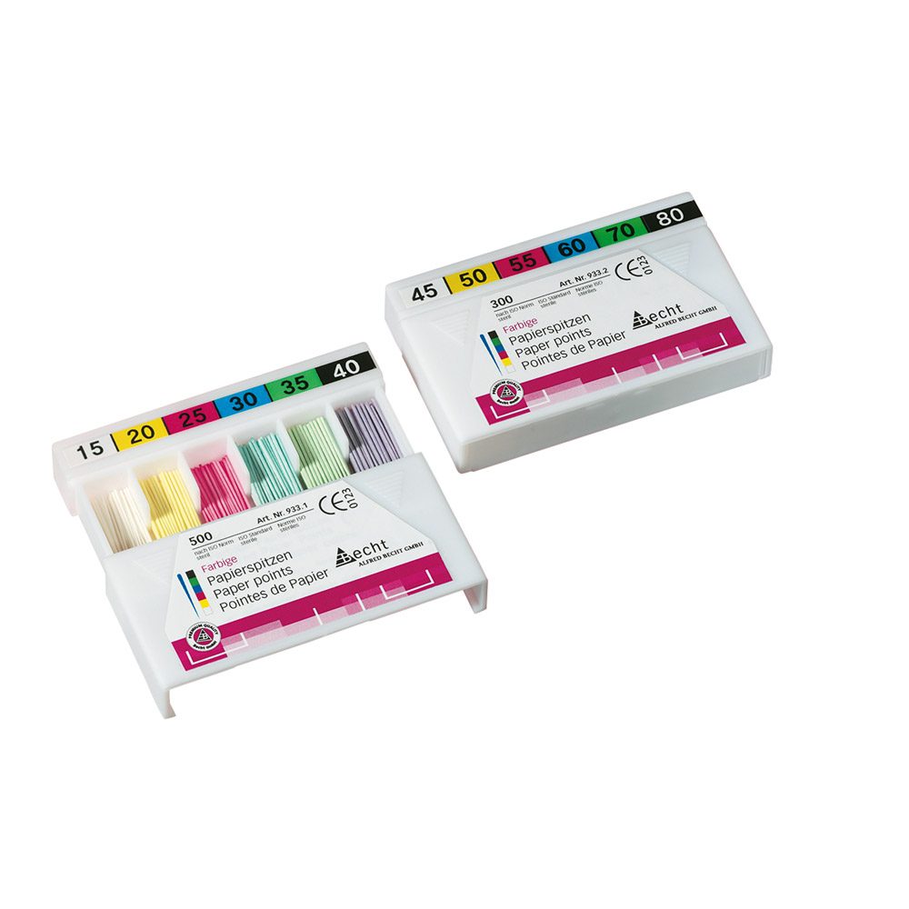Papierspitzen 930 farbig Gr.35, 200 Stück Packung