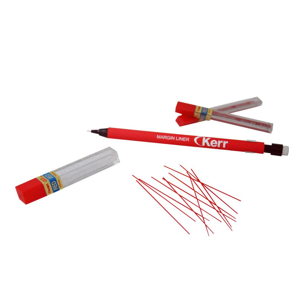 Margin Liner rot + 36 Refills, Packung