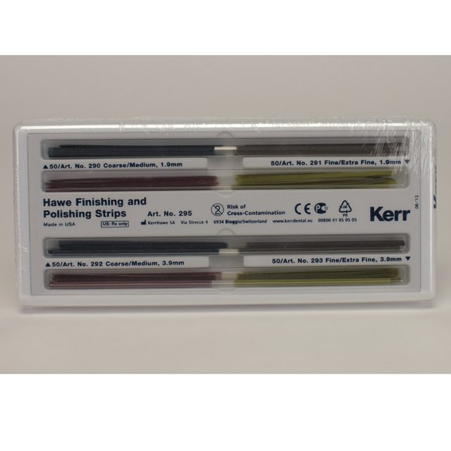 Finier- und Polierstrips 295, 100 Stück