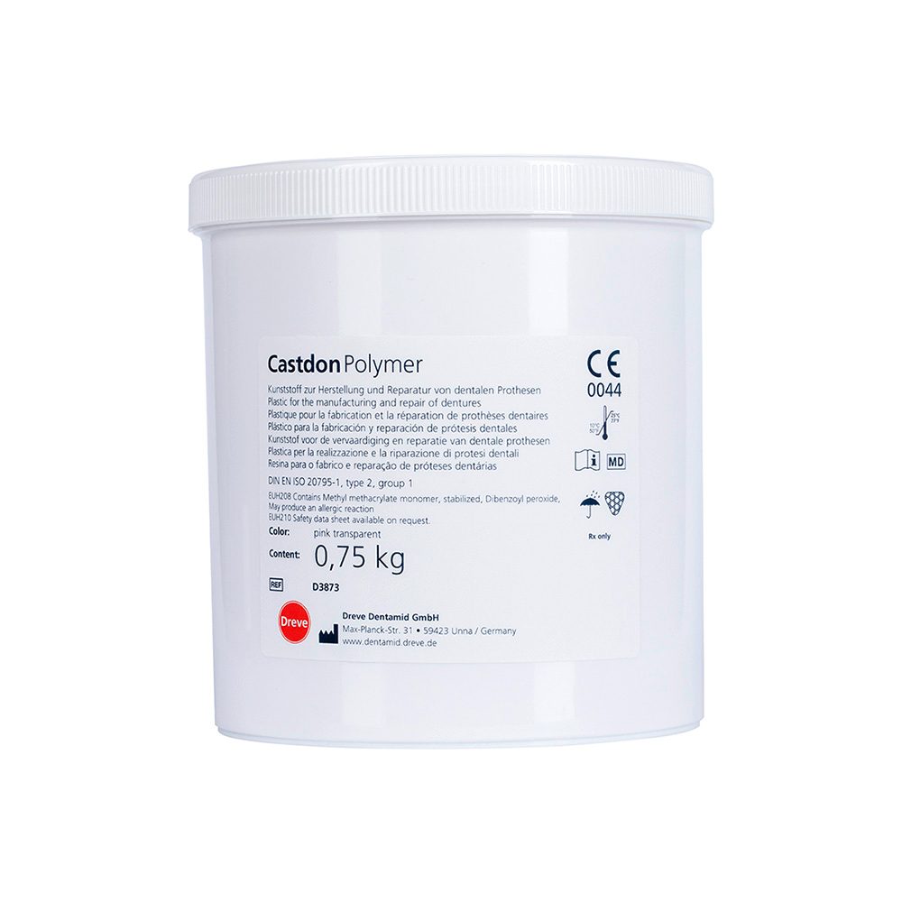 Castdon Pulver pink-transparent, 750 g