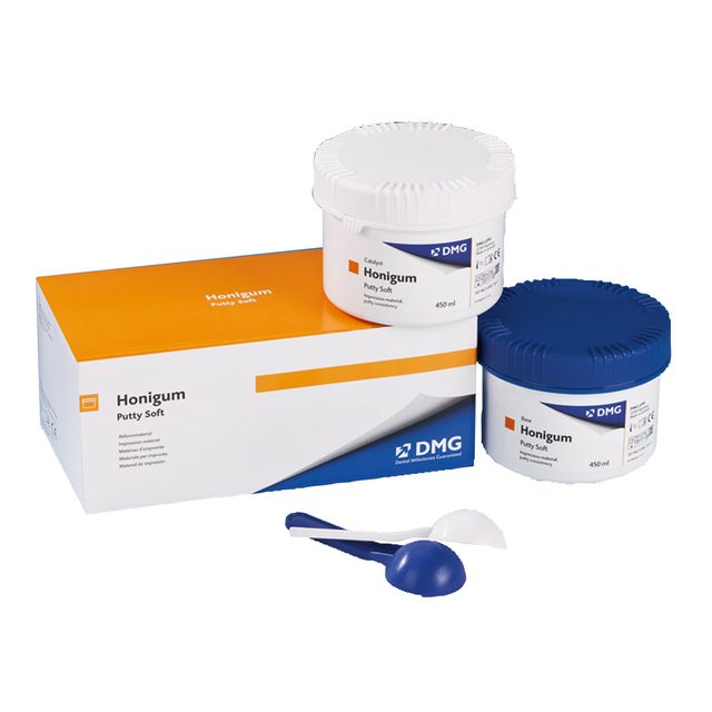 Honigum Putty Rigid fast, 2 x 450 ml Dose