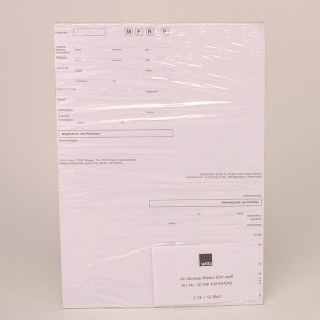 Anschriftaufkleber Edv 548 100St