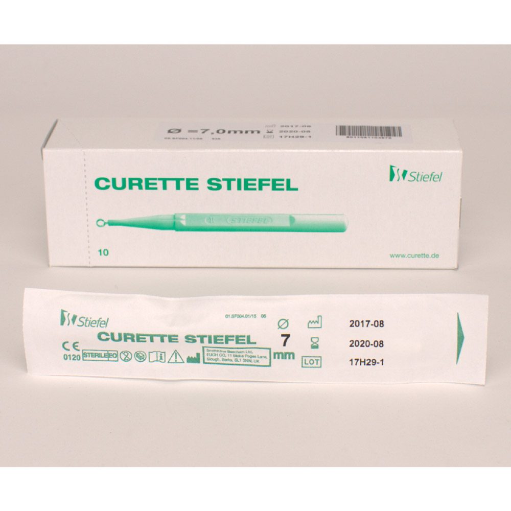 Curette Ringkürette 7mm  10St