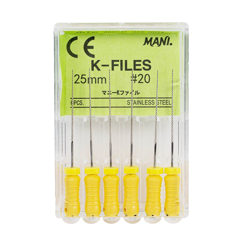 K-Feilen Mani 25mm Gr.020 Pa