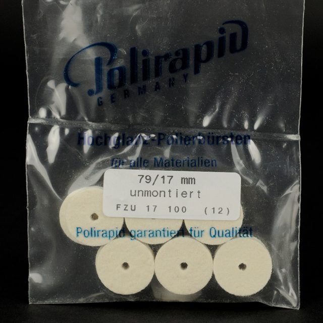 Filzrad unm. D.17mmx35mm Dtz