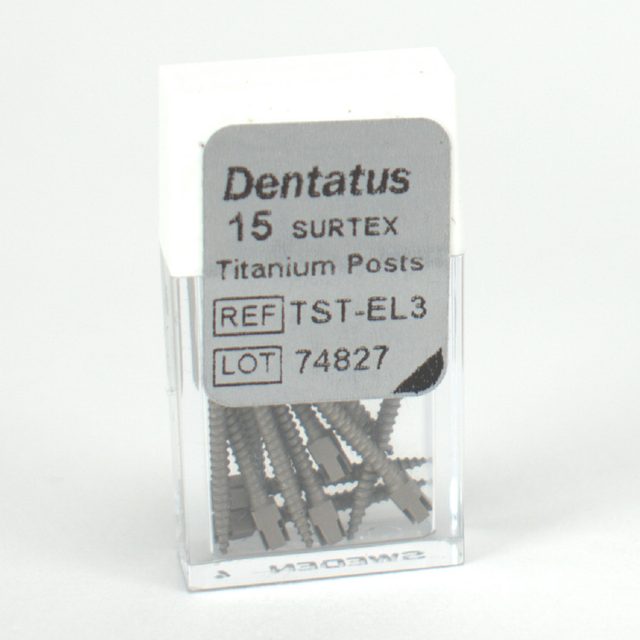 Surtex Wurzelstift Titan TST-EL3, 15 Stück