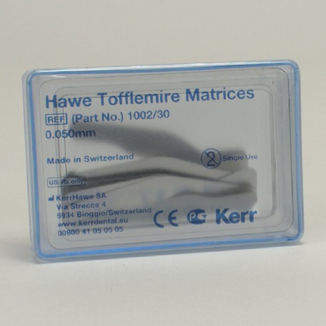 Tofflemire Matr. 1002 Hawe  30St