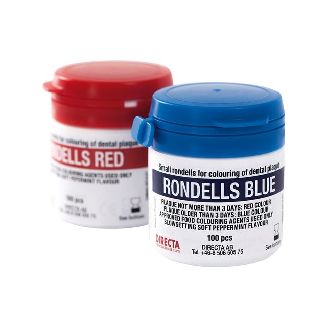 Rondell Disclosing Pellets red, 100 Stück