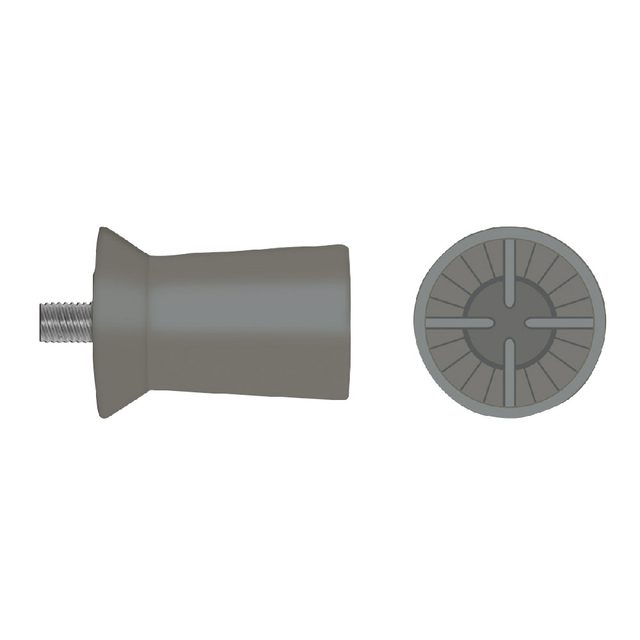 Prophy-Cup Screw-Type 9002 dunkelgrau, 120 Stück
