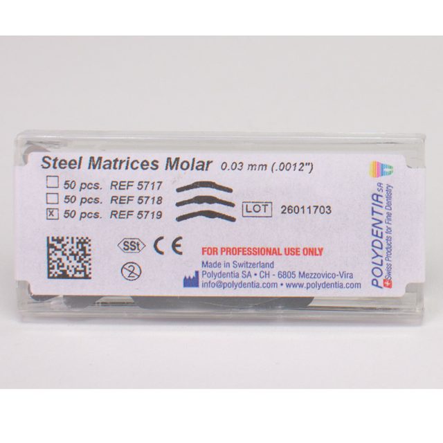 Matrizen Superdünn 0,03mm 5719 50St