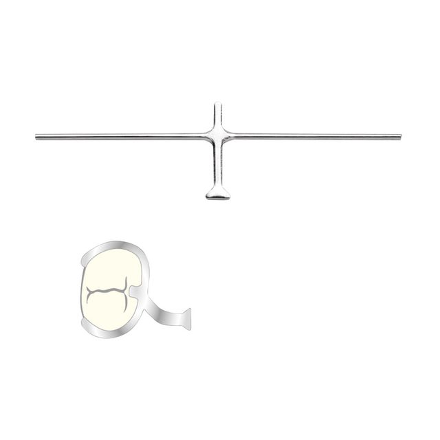 Klammerkreuze NK 0,80 mm, 10 Stück