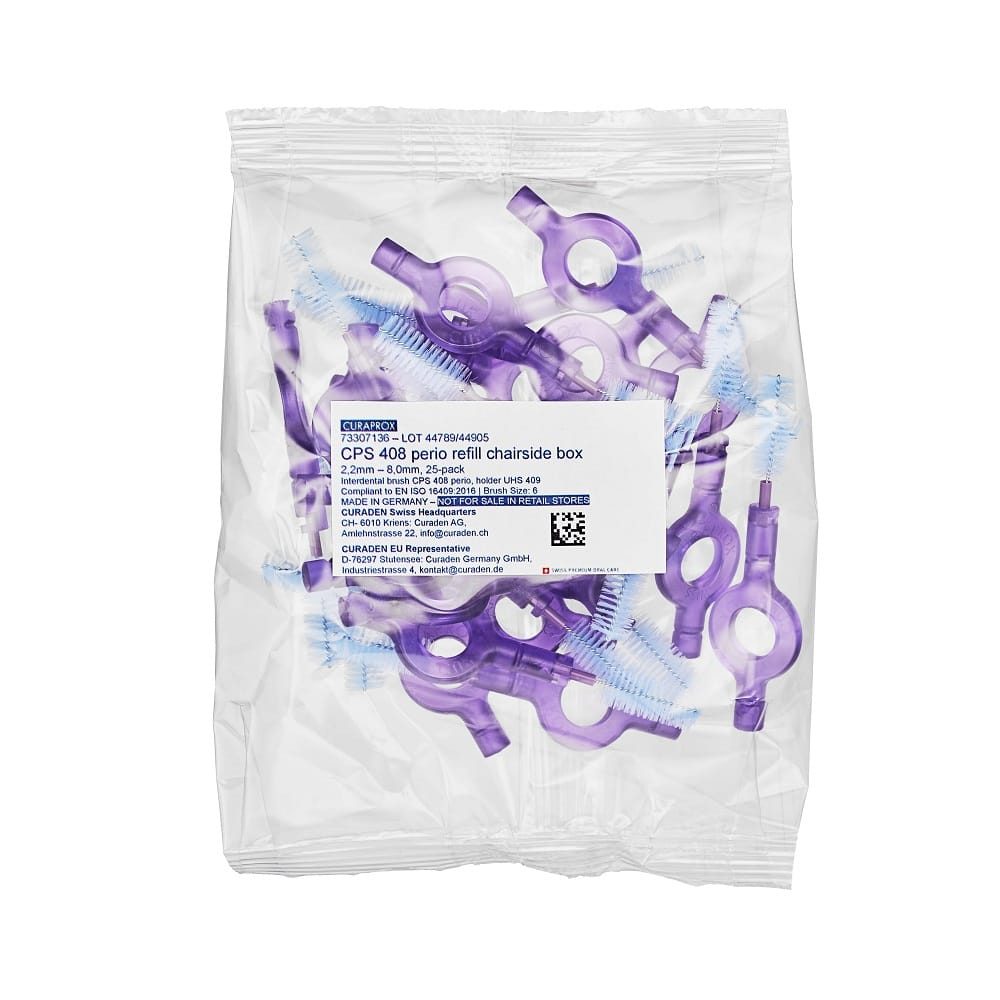 Curaprox Bürsten CPS 408 lila m. UHS 451