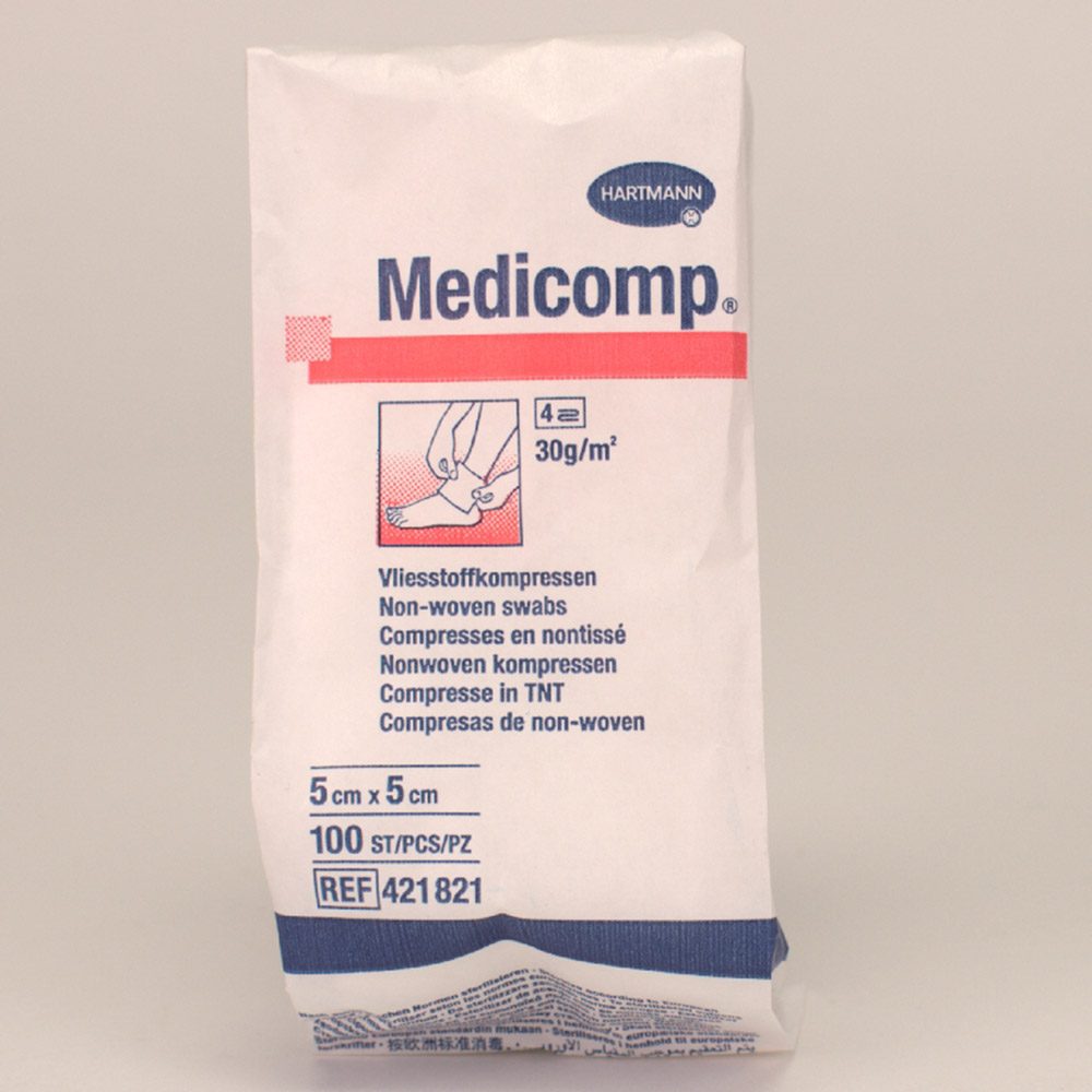 Medicomp Kompresse unst. 5x5 100St