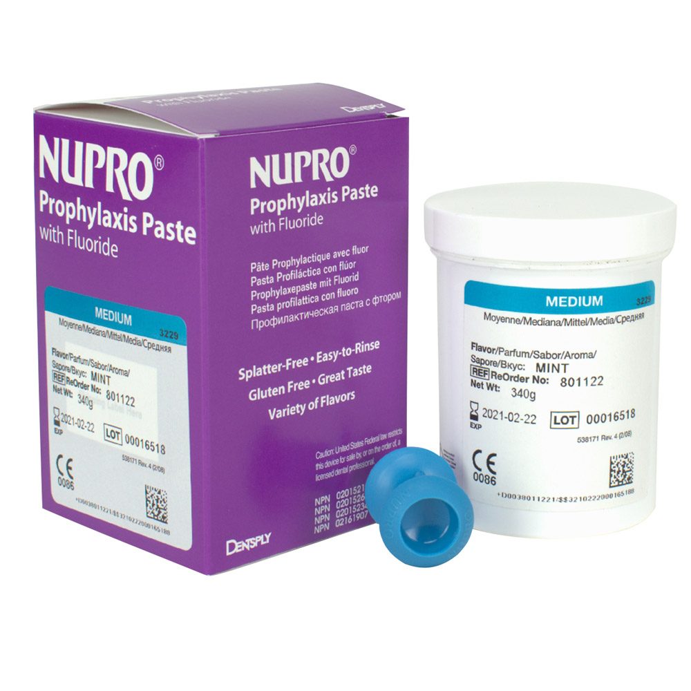 Nupro mint med. m. Fluorid 340g Topf