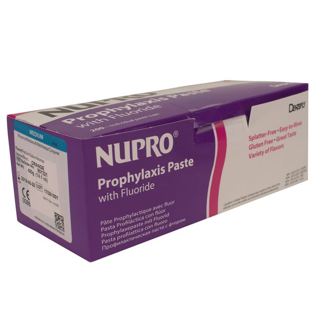 Nupro orange med. m.Fluorid 200x2g Cups