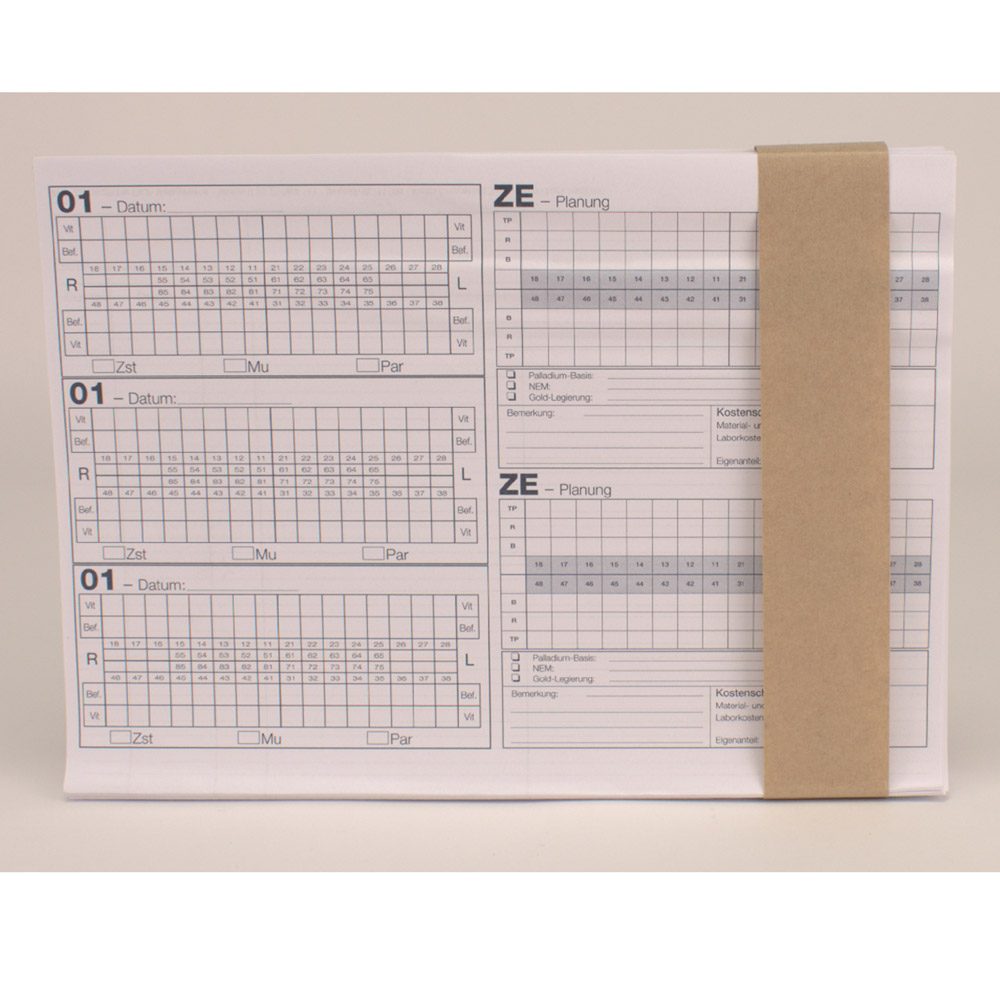 Einlegeblatt Typ A Bema/01Bef. 100St