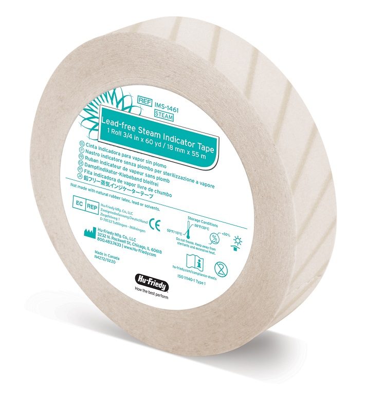 Monitorband bleifrei 3/4'' 18 mm x 55 mRolle