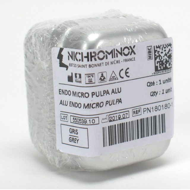 Endo Box Micro Pulpa silber 6,5x5x5cm St