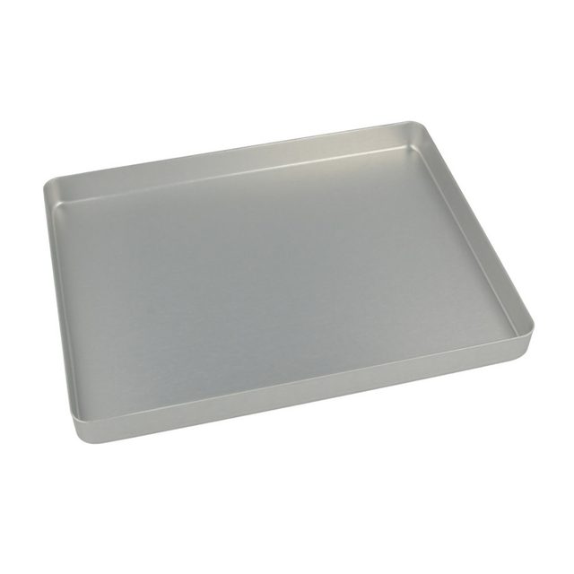 Mini-Tray Boden ungelocht silber St