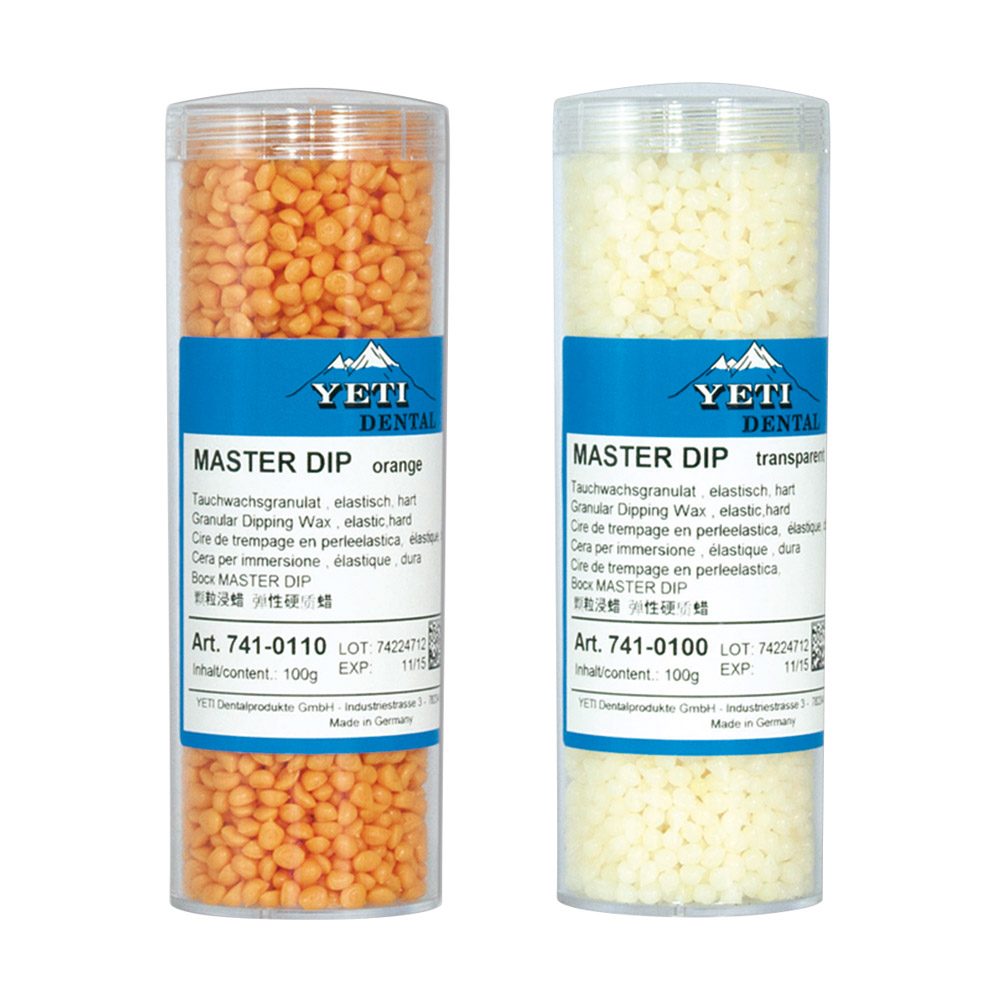 Master Dip Tauchwachs Orange 100G