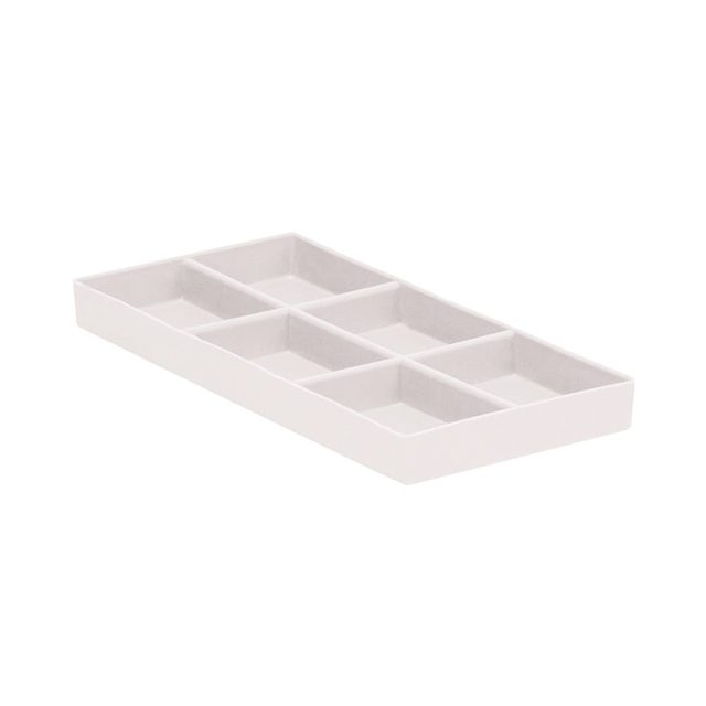 Cabinet Tray mit 6 Fächern weiß, Stück